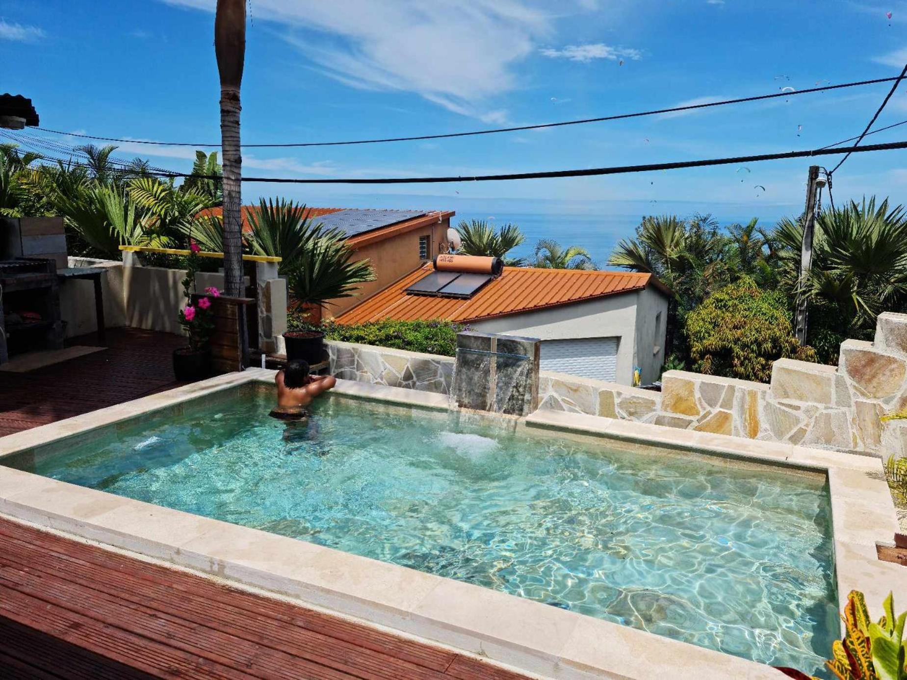 סן-לו Casa Vue Mer - Piscine Privee - Destination St-Leu מראה חיצוני תמונה